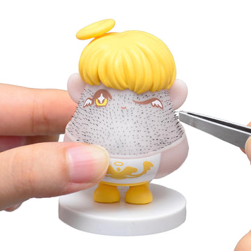 Angel Pulling Hair Fidget Toy For Halloween Christmas Party Favors Trichotillomania Picking Gag Gifts,Shaking Bobblehead Dashboard Car Accessories Dashboard Decorations Men&Women Birthday Gifts