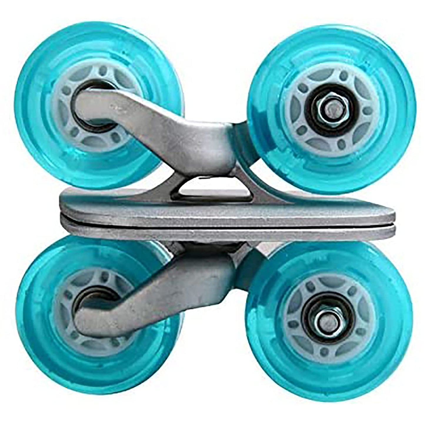 Jincao Drift Plate Board Skate Split Portable Roller Road Aluminum Anti-Slip Plate With Blue Flash Light Pu Wheels And Abec-7 60