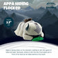 Youtooz Appa Hiding Flocked 2.3'' Inch Vinyl Figure, Collectible Avatar The Last Airbender Appa Hiding Vinyl With Custom Art Pac
