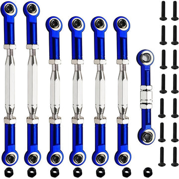 (2025 Upgrade) 78-108Mm Stainless Steel Turnbuckles/Camber Link For 1/10 Traxxas Slash 4X4 Vxl/Rustler Vxl 4X4 /Stampede 4X4 Vxl