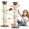 Marbles For Kids,Marble Runs For Kids 4-8 With Music Mold,Marble Maze,Construction Building Toys,Gifts Toys For 3,4,5,6,7 Years