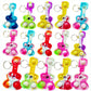 100 Packs Guitar Bulk Music Mini Pop Fidget Toys, Autism Special Needs Squeeze Sensory Party Favors Gift For Kids Adults, Classr