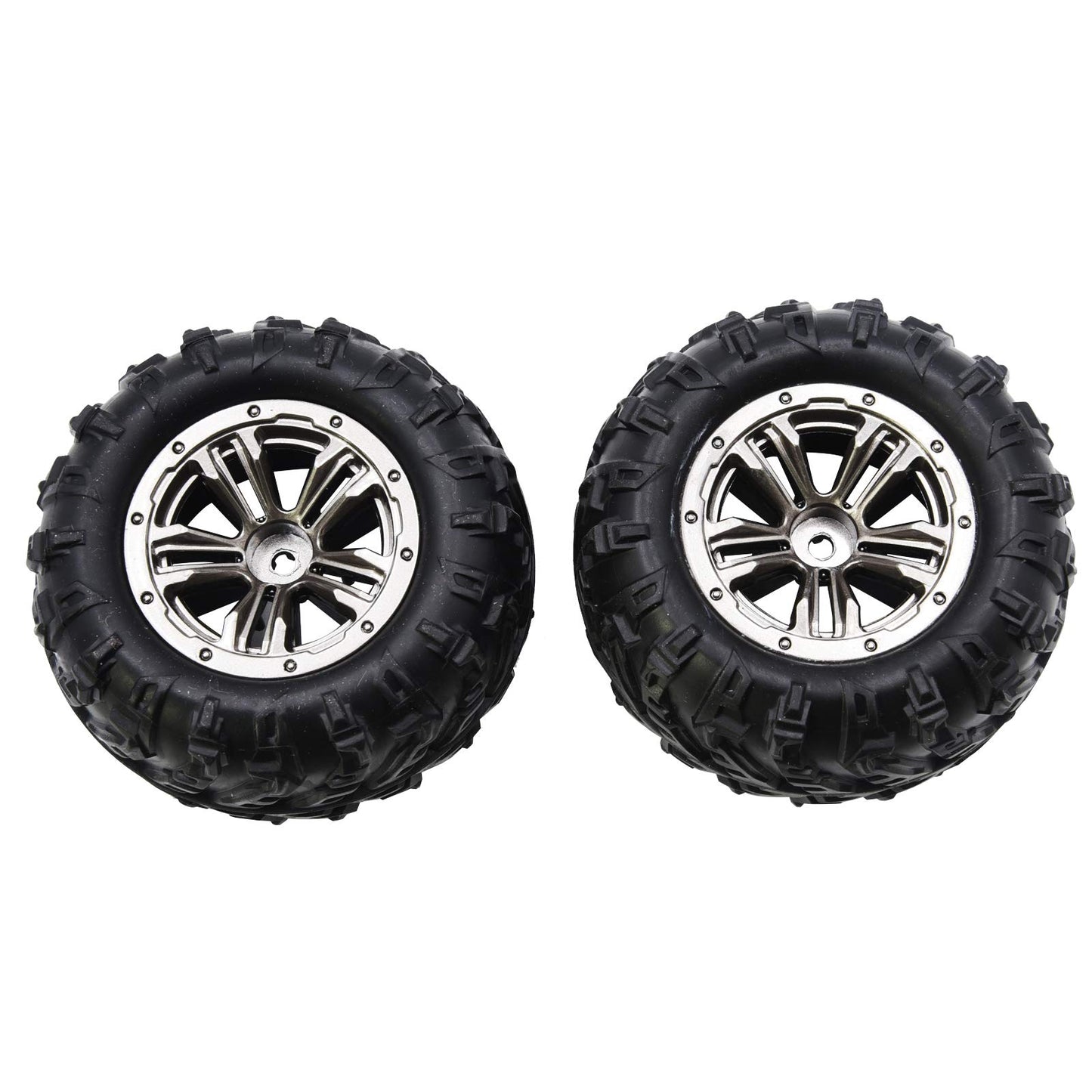 Blomiky 35-ZJ02 2 Pack Wheel Tire for Blomiky Q903 Q902 Q901 9130 9135 9136 9137 RC Truck Q903 Tire