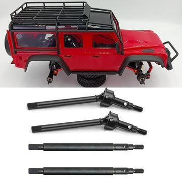 Benedict Harry Front/Rear Axle CVD Drive Shaft Steel for RC 1/18 Traxxas TRX4-M Defender Crawler