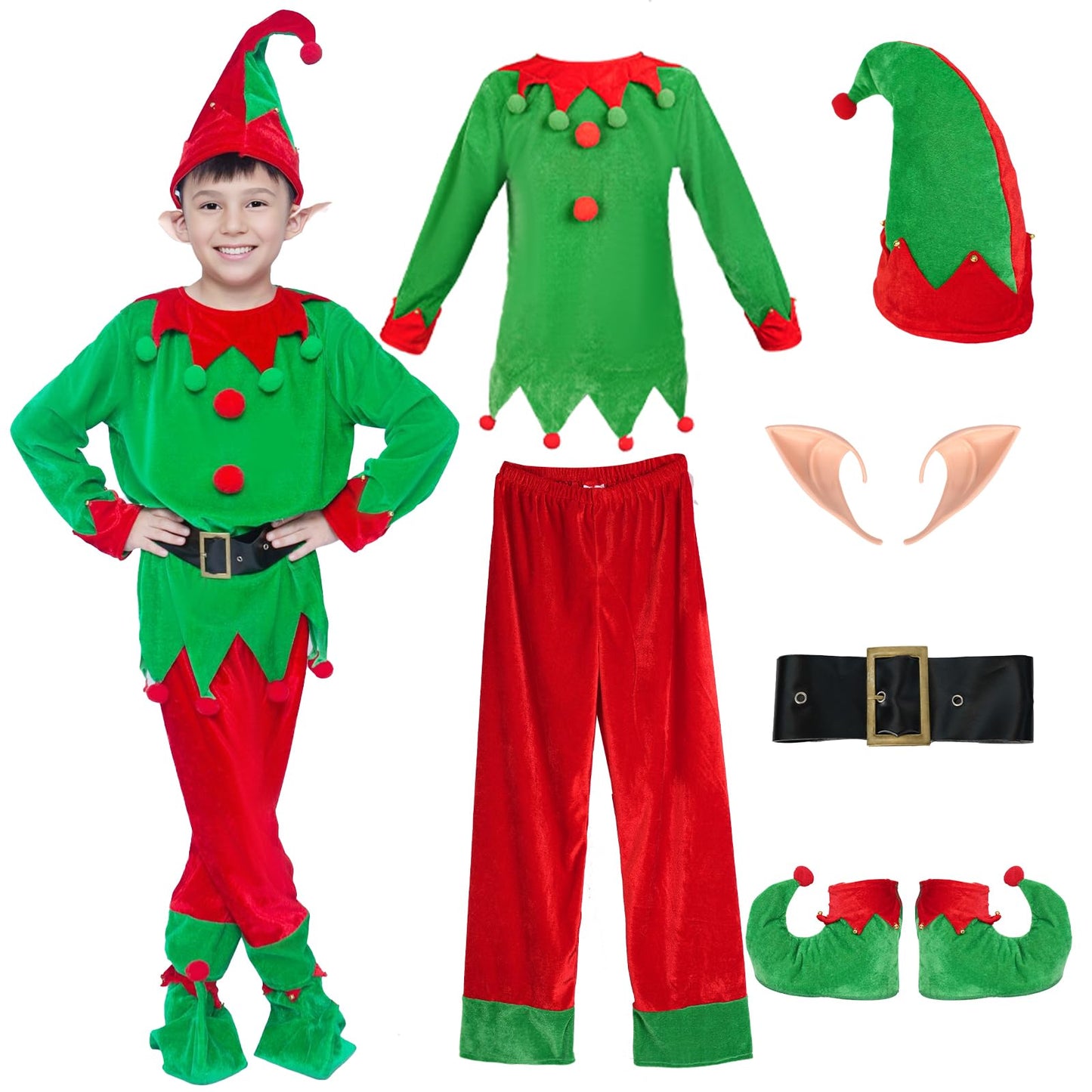 Kllouze Elf Costume Kids (S)