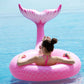 Jasonwell Giant Inflatable Mermaid Tail Pool Float With Fast Valves Summer Beach Swimming Pool Party Lounge Raft Decorations Toy