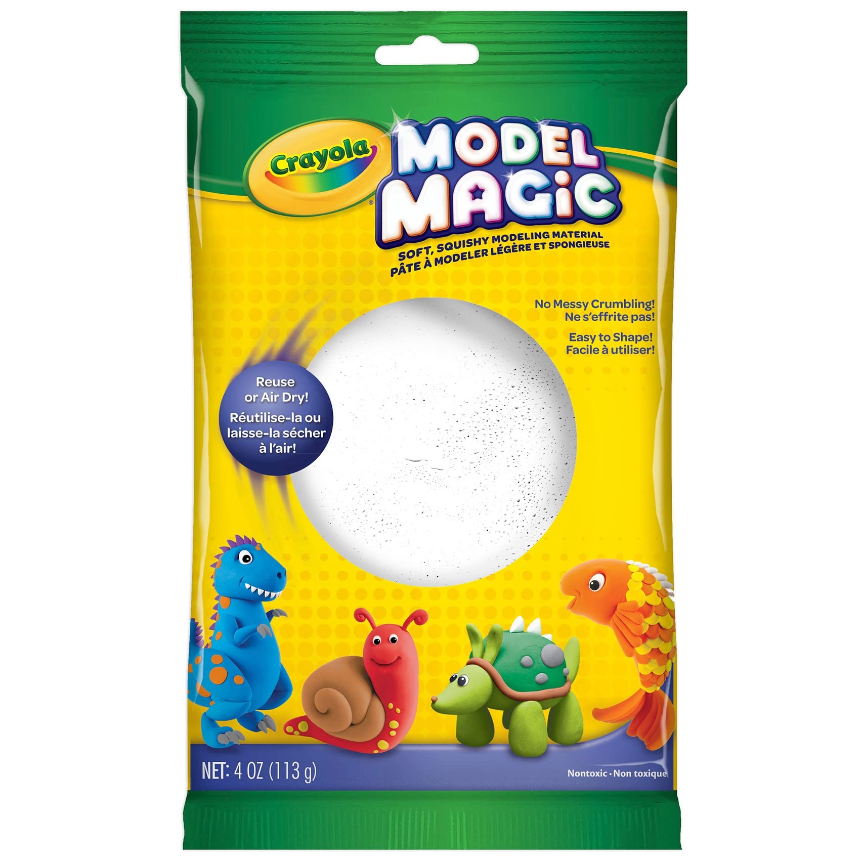 Crayola Model Magic 4 Oz: White (147281)