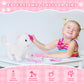 Doctor Kit for Girls -Vet Play Sets for Kids, Pretend Play Doctor Set with Pet Cage and Kitten Toy, Doctor Play Gift for Kids To
