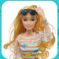 Flfuatt Stylish Fashions Girls Doll Toys, The Ultimate Fashionista Doll For Trendy Kids, 11.5 Inch Fashion Doll (Swimsuit)