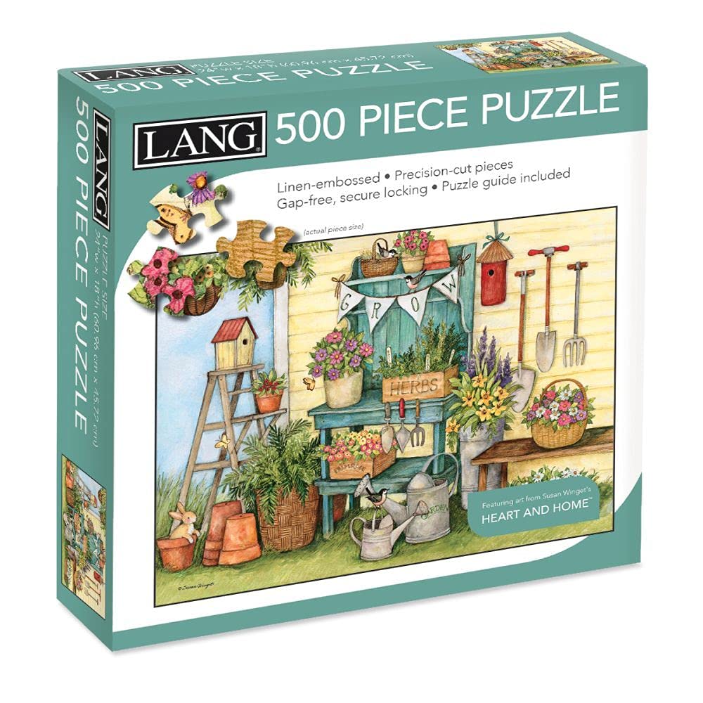 LANG Potters Bench Puzzle  500 Pc (5039159)