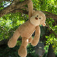 Apricot Lamb Toys Plush Light Brown Monkey Stuffed Animal Soft Cuddly Perfect For Child ?Light Brown Monkey,12 Inches?