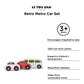 Le Toy Van - Cars & Construction Wooden Retro Metro Car Set Car Toy Play Set - Set 3 Cars | Boys Play Vehicle Kids Role Play Toy