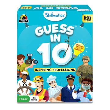Skillmatics Card Game - Guess in 10 Professions, Educational Toy for Kids Age 6+, Multicolor, Model SKILL54GIP