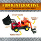 POPULAR PLAYTHINGS Magnetic Build-A-Truck Toy Set, 5 Pieces, Plastic, Multi-Color, Model PPT60401JP