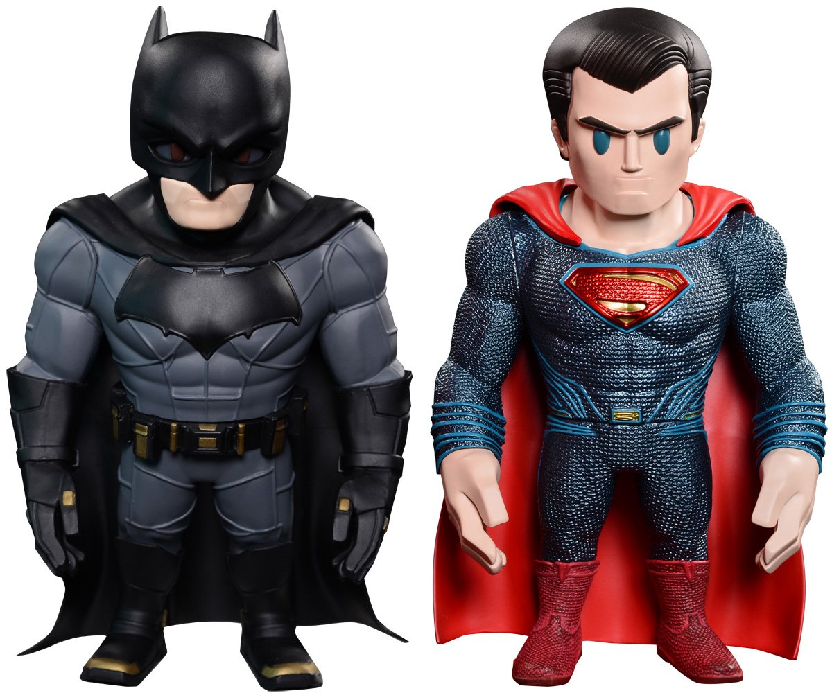 Hot Toys Batman Vs Superman Dawn Of Justice Bobblehead Figures (Blue/Red/Black/Grey)