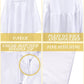Toulite 3 Pcs Unisex Matte Choir Robes Kids Graduation Gown for School Judge Robes Costume for Baptism Church Event Pastor(Size