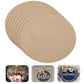 Prescent 6 Inch Round Shaped Pine Wood Mdf Cardboard Cutoutinch For Resin Art Craft Mandala Paitning Diy Projects Scapbooking An