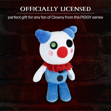 Piggy Clowny Plush Toy Stuffed Animal, Series 1 Clowny Collectible
