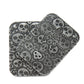 Elbme Fidget Haptic Coin, Portable Magnetic Skull Push Slider Edc Fidget Coins, Metal Fingertip Toys Adhd Autism Sensory Fidget 