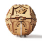 PUZZLE POTATO 3D Brain Teaser Puzzle Box - Wooden Treasure Chest - Philosopher's Stone (Metal) - Money Puzzle for Cash Gift