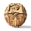 PUZZLE POTATO 3D Brain Teaser Puzzle Box - Wooden Treasure Chest - Philosopher's Stone (Metal) - Money Puzzle for Cash Gift