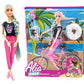 Wiztoy Lyla Alia Cycle Adventure Doll - 30 Cm Doll With Bicycle, Backpack & Balloons | Outdoor Playset For Girls Age 3+