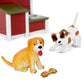 Terra By Battat – 5 Pcs Dog House Playset –Toy Dog Figurines For Kids 3-Years-Old And Up