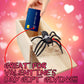 GIIOASA Fun Spider Money Surprise Box - Handcrafted Rubber Spider Prank - Beige - B09-single