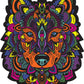 TCG Toys Hidden Shapes Wolf Jigsaw Puzzle - 300 Pieces, Hand Drawn, Multicolor, Great Gift for All Ages