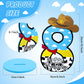 Vercraft Toy Theme 8th Birthday Party Number Centerpiece Cartoon Party Number Sign Blue Sky and White Cloud Cow Birthday Sign fo