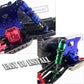 Rcarmumb Front Rear RC Shock Upgrades Part for 1/8 Sledge 4WD #95076-4, 4PCS Full Aluminum Big Bore RC Shocks Hops Up for Sledge