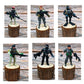 Qiandier 6 Pcs Military Team Action Soldiers Special Force Marine Recon Figure advanced Force Army