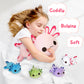 Kmuysl Axolotl Plush Toys For Ages 3 4 5 6 7 8+ Year Old- Axolotl Mommy Stuffed Animal With 4 Baby Axolotls In Her Tummy, Plush Toys Set, Christmas Birthday Gifts For Baby, Toddler, Kids