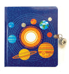 Playhouse Solar System Glow In The Dark Lock & Key Lined Page Diary For Kids