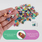 Misitu Small Jigsaw Puzzles For Adults Challenging Puzzle Small Puzzles Mini Jigsaw Puzzles 150 Pieces Micro Tiny Puzzels Art Puzzles Travel Puzzles Astronauts 6 X 4 Inches, 4 Packs