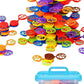 Atorse Montessori Early Learning Educational Balance Block For Boys Age 4 5 6 Girls 240 Pieces|Baby | Toys For Baby | Developmen