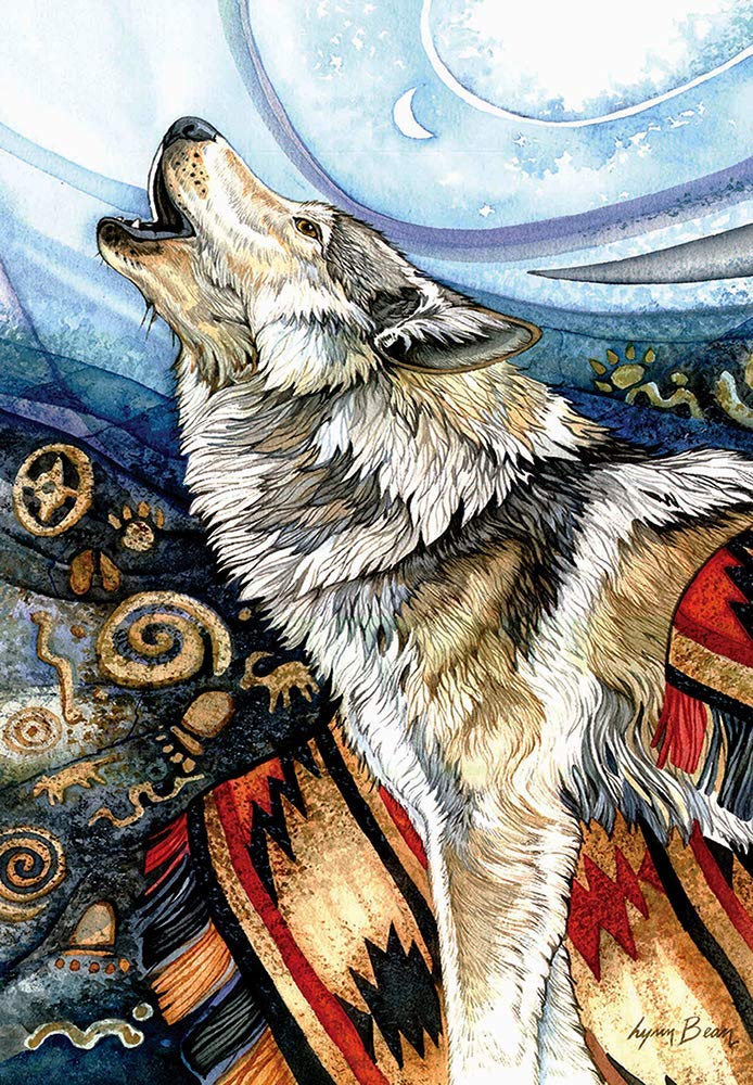 Anatolian Puzzle - Howling Wolf, 260 Piece Jigsaw Puzzle, #3328