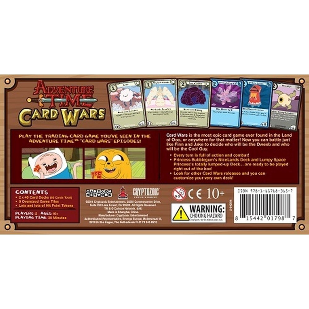Adventure Time Card Wars Collectors Pack 3: Princess Bubblegum vs. LSP Game