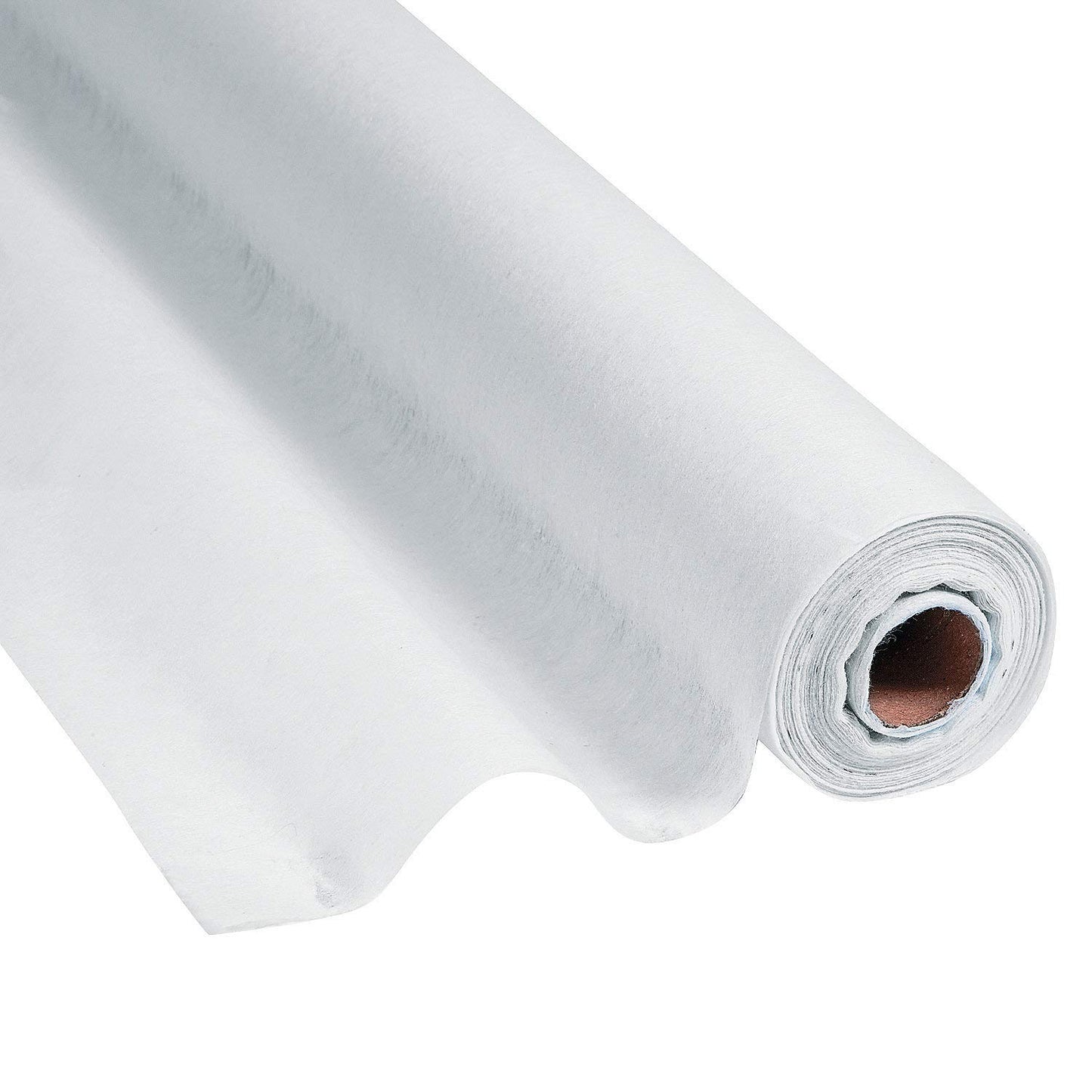 Fun Express White Gossamer Roll - Drapery Sheer Fabric - Draping Fabric - 1 Gossamer Fabric Roll - 100 FT x 3 FT - Prom Decorati