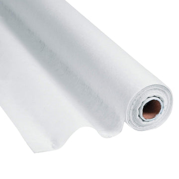 Fun Express White Gossamer Roll - Drapery Sheer Fabric - Draping Fabric - 1 Gossamer Fabric Roll - 100 FT x 3 FT - Prom Decorati