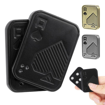 Itokey Fidget Toys Adults, Metal Magnetic Fidget Slider, Edc Poker Cards Fidget Toy, Sensory Desk Toys Fidget Clicker, Cool Gadg