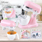 Kids Toy Kitchen Sets, Play Kitchen Accessories for Kids Ages 4-8 3-5, Kitchen Appliance Toys, Blender, Coffee Maker Machine, Mi