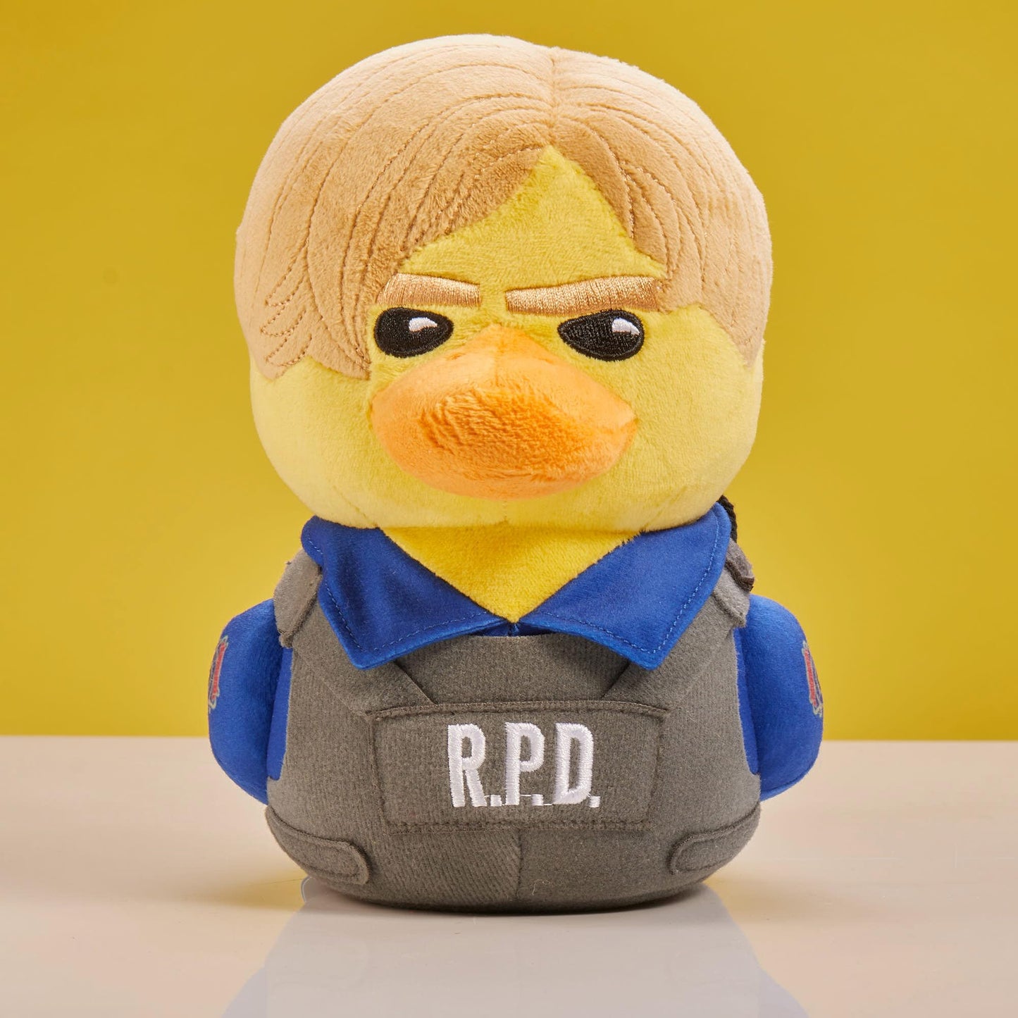 Tubbz Plush: Leon Kennedy - Resident Evil Cosplaying Rubber Duck Soft Plush Collectible Toy