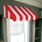 Beistle , 2 Piece 3-D Awning Wall Decorations, 24.75 x 8.75 (Red/White)