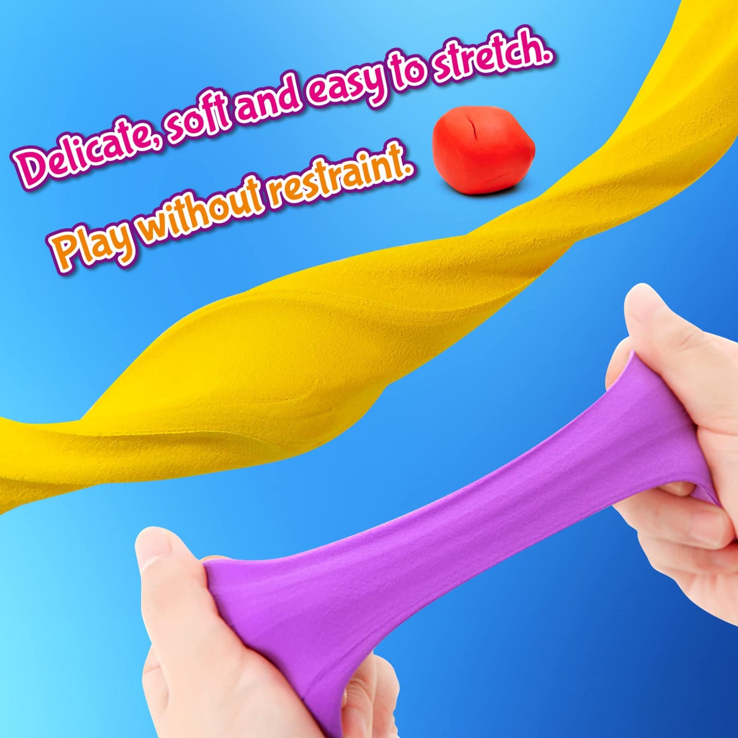 ESSENSON Air Dry Clay 140 Colors, Modeling Clay for Kids, DIY Molding Magic Clay, Gift for Kids