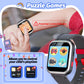 Meoonley Kids Smart Watch With Puzzle Games Hd Touch Screen Camera Video Music Player Pedometer Alarm Clock Flashlight Fashion K