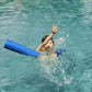 IMMERSA Jumbo Swimming Pool Noodles  enhanced Soft Water-Based Vinyl Coating and UV Resistant Foam Noodles for Swimming and Floating  Lake Floats  Pool Floats for mature-themeds and Kids. (Bahama Blue)