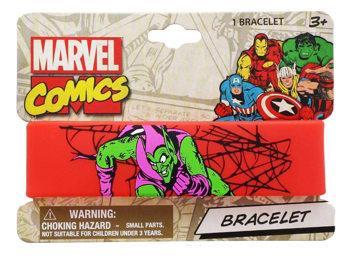 Marvel Comics Superhero Spider-Man Printed Rubber Cuff