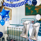 11Th Birthday Party Decoration For Boys, Happy Birthday Banner Blue Number 11 Birthday Balloons 11Th Birthday Latex Confetti Bal