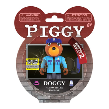 Piggy - Officer Doggy Series 2 3.5' Action Figure (Includes Dlc Items)
